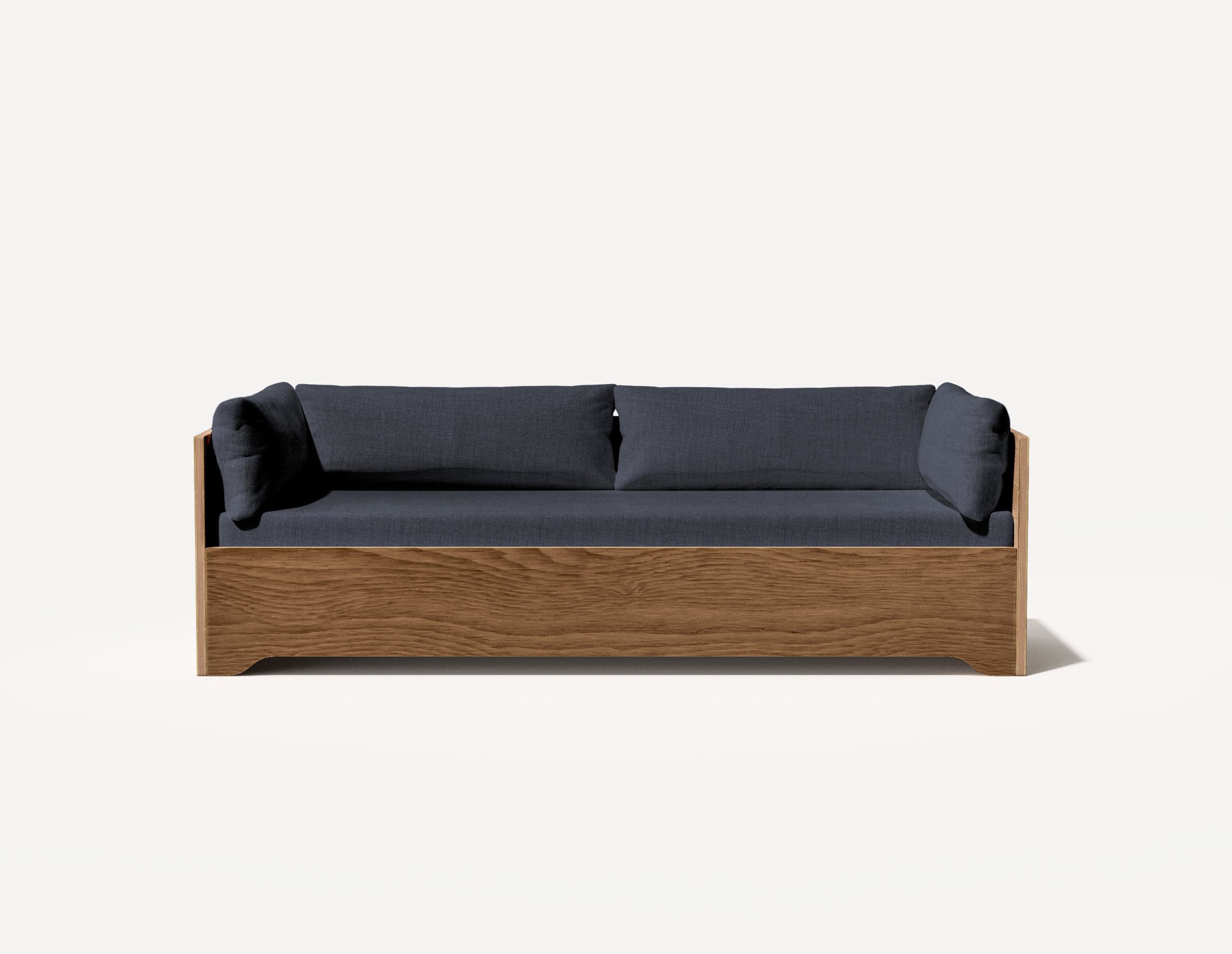 The SLOWE Sofa Bed - 'Two and-a-half' Seater (Walnut)