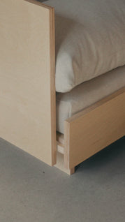 The SLOWE Sofa Bed - Original Three Seater (Birch)